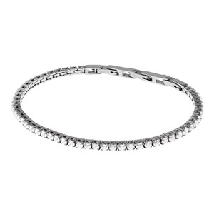 Juwelier Schell 177361 Ernstes Design Tennisarmband Schmal A655