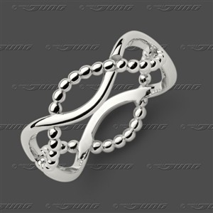 Juwelier Schell 177400 Jung Ring Wellen 70-0032