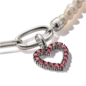 Thomas Sabo Charm Offenes rotes Herz – Bild 2