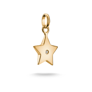 Juwelier Schell 177779 Thomas Sabo Charm Stern mit Steinchen CC1238-414-14