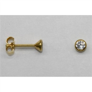 Juwelier Schell 147607 RG Ohrstecker Zirkonia 4mm 81882