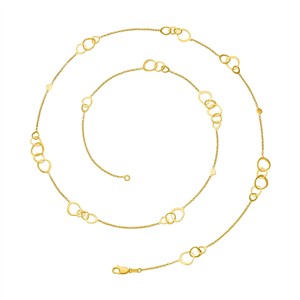 Juwelier Schell 178458 Tezer Kette Organische Ringe RKV.807L