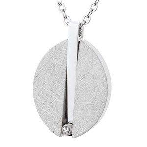 Juwelier Schell 178641 Ernstes Design Anhänger Blatt AN1075