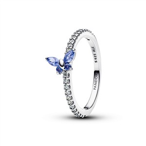 Juwelier Schell 179236 Pandora Ring Blauer Schmetterling 194269C01-52