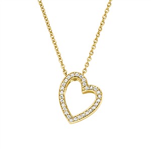 Juwelier Schell 179293 Viventy Kette mit Anhänger Herz 787742