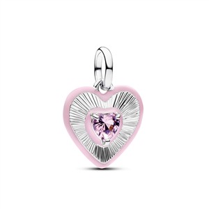 Juwelier Schell 179635 Pandora Me Charm Rosa strahlendes Herz 794409C01