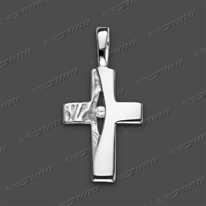 Juwelier Schell 155356 Jung Anhänger Kreuz 53-0030
