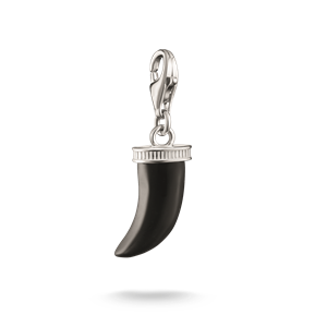 Juwelier Schell 179984 Thomas Sabo Charm Haifischzahn Schwarz 2235-023-11