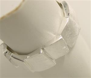 Juwelier Schell 147139 Manuela Carl Ring Quadrate Eismatt 103822-60