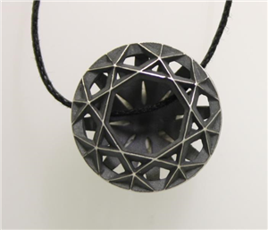 Juwelier Schell 155421 Guthmann Anhänger Brilliant-Geometrie oxyd. 9/17737/001