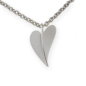 Juwelier Schell 155700 Ernstes Design Anhänger Herz Klein AN276