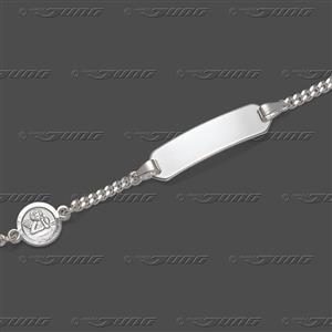 Juwelier Schell 128385 Jung ID-Armband Engel Rund 91.0271