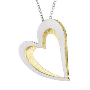 Juwelier Schell 159979 Ernstes Design Anhänger Herz AN879