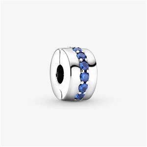 Juwelier Schell 161877 Pandora Moments Clip Blaue Linie 791972C01