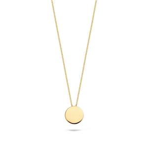 Juwelier Schell 163777 Blush Kette mit Anhänger Scheibe 3088YGO