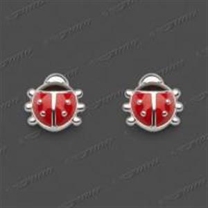 Juwelier Schell 164562 Jung Ohrstecker Marienkäfer 10-0071-3