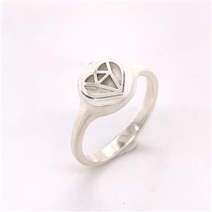 Juwelier Schell 165479 Cuckoowelen Damenring modern heart 159479