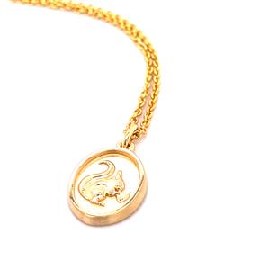 Juwelier Schell 165907 Cuckoowelen mini Anhänger herzliches Eichhörnchen vergoldet 165907 G