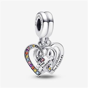 Juwelier Schell 167397 Pandora Moments Doppelcharm Echte Freunde Puzzlestück 792239C01
