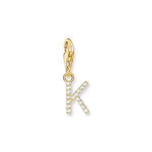 Juwelier Schell 170901 Thomas Sabo Charm-Anhänger Buchstabe K 1974-414-14