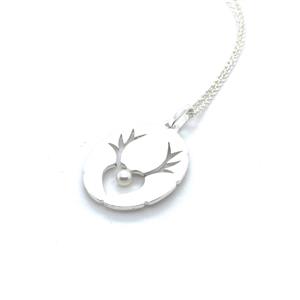 Juwelier Schell 172107 Cuckoowelen Johanna Mini Anhänger mit Perle 171009 Si