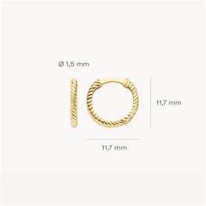 Blush Creolen – Bild 5