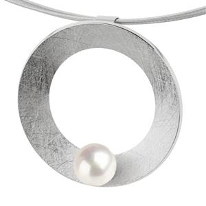 Juwelier Schell 176535 Ernstes Design Anhänger Ring mit Perle AN952