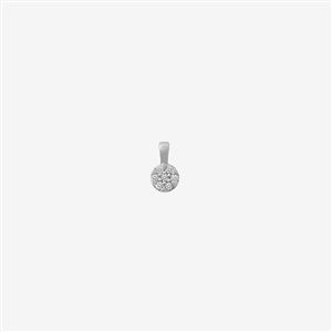 Juwelier Schell 176643 Star Diamant Anhänger Rund D3363W