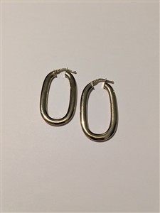 Juwelier Schell 176710 T.C Gold Creolen Oval Flach 39mm Creolen Oval Flach 39mm