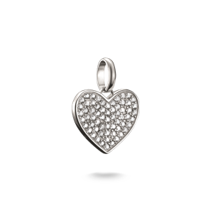 Juwelier Schell 177760 Thomas Sabo Charm Pavé-Herz CC1277-051-14