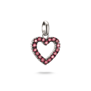 Juwelier Schell 177762 Thomas Sabo Charm Offenes rotes Herz CC1237-639-10