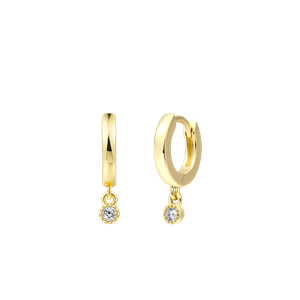 Juwelier Schell 177885 Xenox Creolen mit Anhänger Pure Essentials XS10610G