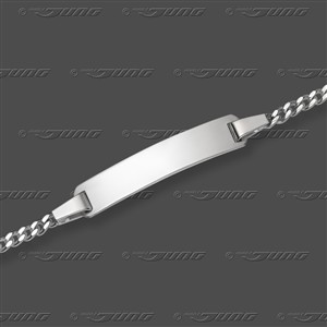 Juwelier Schell 125546 Jung Identätsband Panzerkette 91.0235