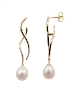 Juwelier Schell 178178 Wilhelm Müller Ohrringe Geschwungen 282110019