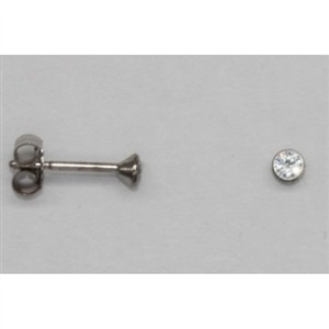 Juwelier Schell 178430 R. Gerstner Ohrstecker 3mm 81580