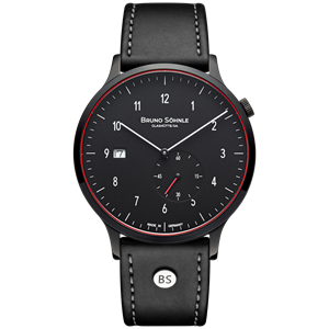 Juwelier Schell 178609 Bruno Söhnle Armbanduhr Brunello I Schwarz 17-73212-761