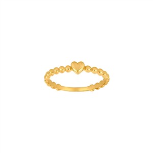 Juwelier Schell 179017 Siersbøl Kugelring mit Herz 10830700300