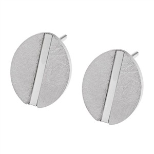 Juwelier Schell 178643 Ernstes Design Ohrstecker Oval E749