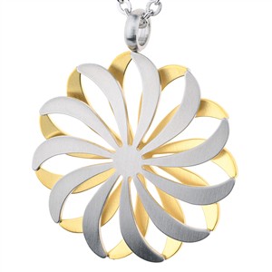Juwelier Schell 178640 Ernstes Design Anhänger Blume AN1074