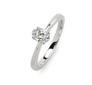 Juwelier Schell 179331 Diara Studios Solitärring Elara DS3071W/54