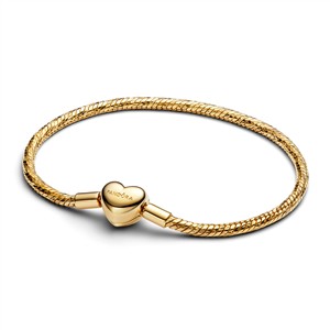 Juwelier Schell 179349 Pandora Moments Armband Facettiert mit Herzschließe 564236C00-19