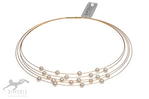 Juwelier Schell 166364 Di Perle Collier mit Perlen 5-reihig 84442511