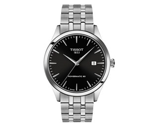 Juwelier Schell 179459 Tissot Armbanduhr Classic Dream 40mm Schwarz/Silber T1584071105100