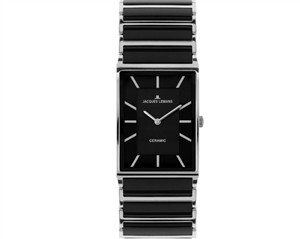 Juwelier Schell 179475 Jacques Lemans Armbanduhr York Schwarz/Silber 1-1594A