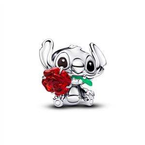 Juwelier Schell 179633 Pandora Moments Charm Disney Stitch mit Rose 794378C01
