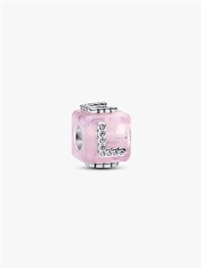 Juwelier Schell 179664 Pandora Moments Charm Rosa Liebeswürfel 794433C01