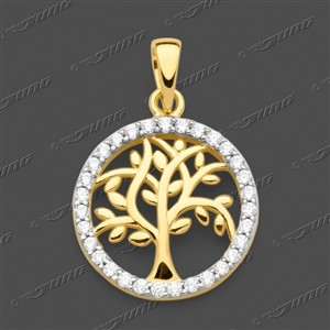 Juwelier Schell 179822 Jung Anhänger Lebensbaum 50-0682