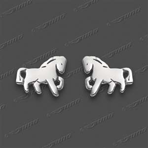 Juwelier Schell 157507 Jung Ohrstecker Pferd 10-0029