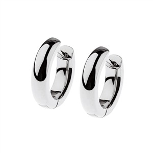 Juwelier Schell 179876 Ernstes Design Scharniercreolen Schmal 12mm E632