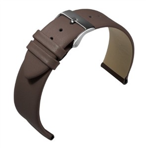 Juwelier Schell 179915 Eulit Uhrenband Nappa Taupe/Silber 341114312